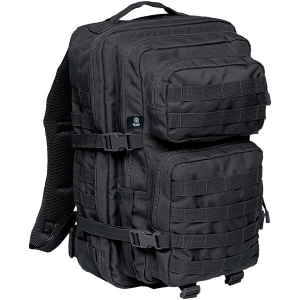 US Assault Pack Cooper Rucksack | Schwarz | Large (50L)