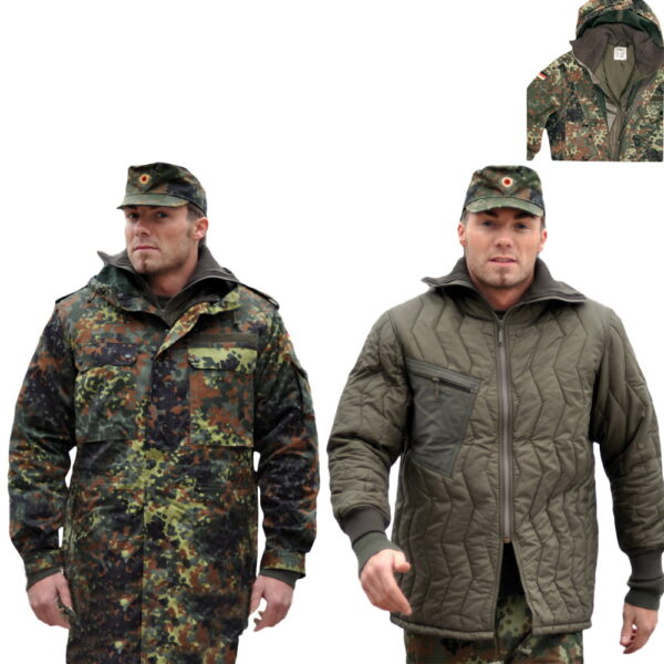 Original Bundeswehr Set Feldparka + Unterziehjacke | 11 (56)