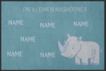 Kita Abschiedsmatte Nashorn 10249