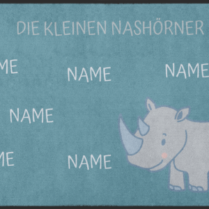 Kita Abschiedsmatte Nashorn 10249