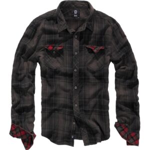 Brandit Check Shirt Duncan | Braun-Schwarz | S