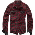 Brandit Check Shirt Duncan | Rot-Braun | M