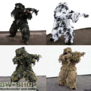 Ghillie Suit Tarnanzug Anti Fire 5-tlg.