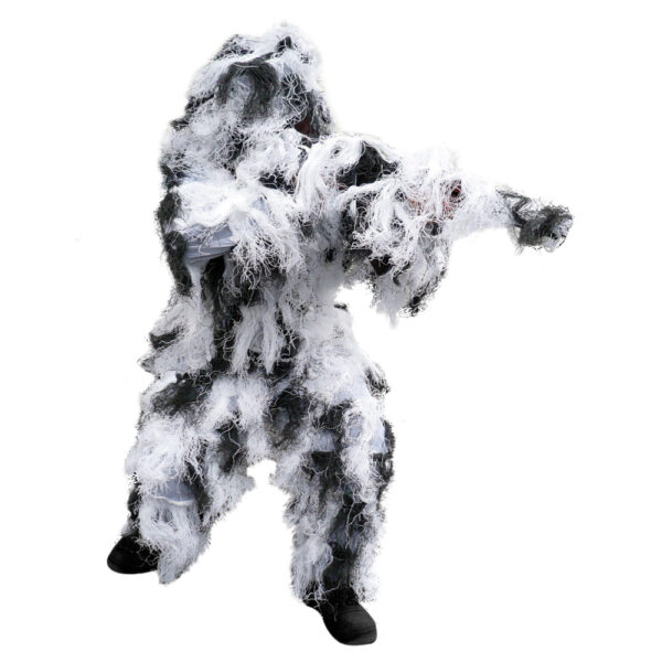 Ghillie Suit Tarnanzug Anti Fire 5-tlg. | Snow | XL/XXL