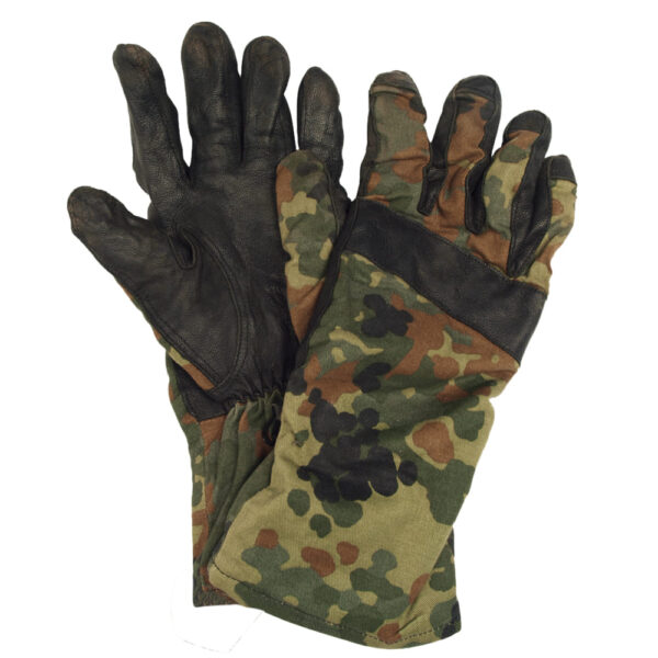 Original Bundeswehr Kampfhandschuhe Sommer Flecktarn Bw | 7.5 (S-M)