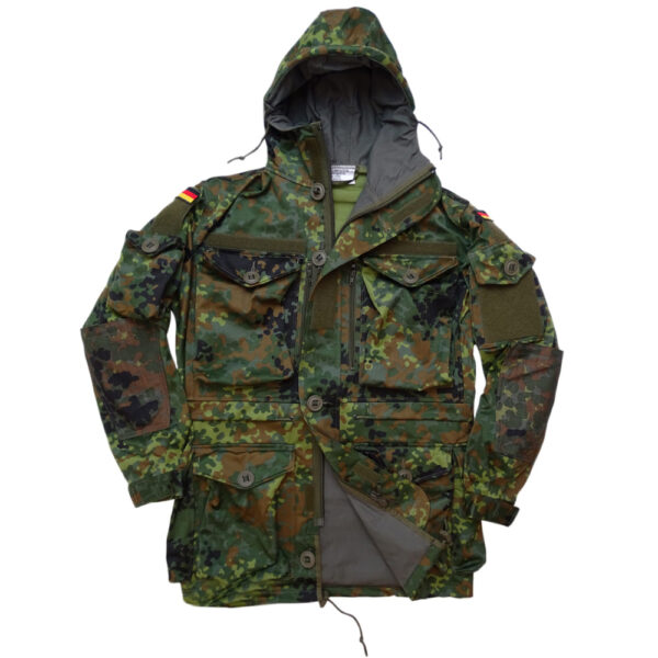 Original Bundeswehr Leo Köhler KSK Einsatzkampfjacke | Flecktarn | XL-long (56/58/60)