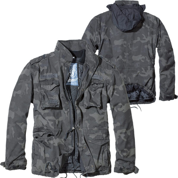 Brandit Feldjacke M65 Giant | Darkcamo | 7XL