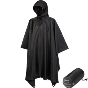 Bundeswehr Poncho RipStop | Schwarz