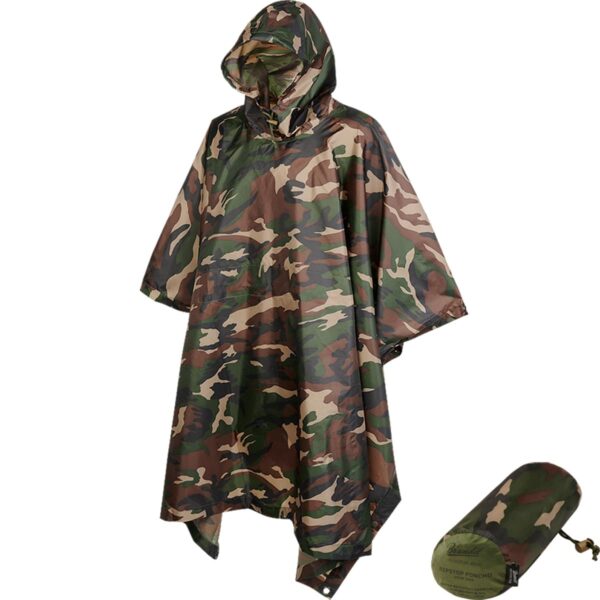 Bundeswehr Poncho RipStop | Woodland