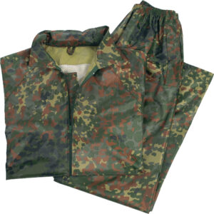 Militär Regenanzug | Flecktarn | XL