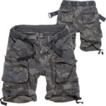 Brandit Shorts Savage mit Gürtel | Darkcamo | 7XL