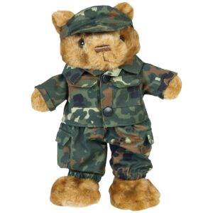 Bundeswehr Teddy mit Uniform | Flecktarn | klein