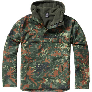 Brandit Windbreaker mit Fleecefutter | Flecktarn | 5XL