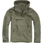 Brandit Windbreaker mit Fleecefutter | Oliv | L