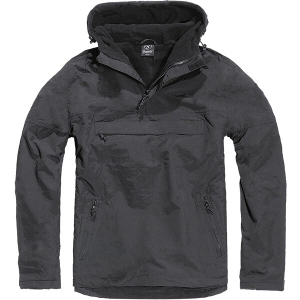 Brandit Windbreaker mit Fleecefutter | Schwarz | 4XL