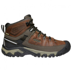 Keen - Targhee III Mid WP - Wanderschuhe Gr 8 braun