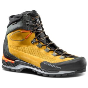 La Sportiva - Trango Tech Leather GTX - Bergschuhe Gr 44 grau/gelb