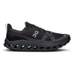 On - Cloudsurfer Trail WP - Trailrunningschuhe Gr 49 schwarz/grau