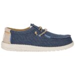 HeyDude - Wally Coastline Jute - Sneaker Gr 44 blau/beige