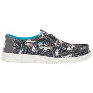 HeyDude - Wally H2O Tropical - Sneaker Gr 45 schwarz