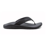 Olukai - Ohana - Sandalen Gr 14 schwarz/grau