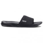 Reef - One Slide - Sandalen Gr 12 grau/schwarz