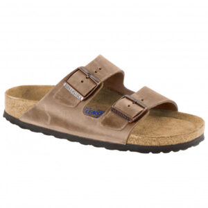 Birkenstock - Arizona FL WB - Sandalen Gr 46 - Regular beige/braun