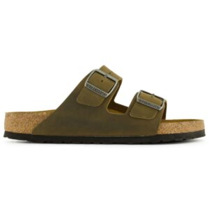 Birkenstock - Arizona FL WB - Sandalen Gr 40 - Regular braun