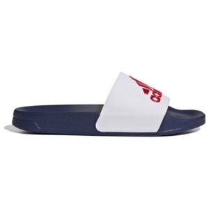 adidas - Adilette Shower Badge of Sport Cloudfoam - Sandalen Gr 13 blau