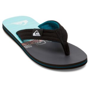 Quiksilver - Molokai Layback II - Sandalen Gr 43 schwarz/blau