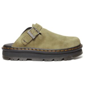 Dr. Martens - Zebzag Mule E H Suede - Sandalen Gr 10 oliv