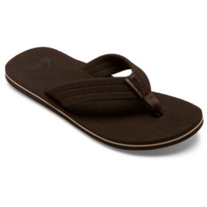 Quiksilver - Molokai Layback Textured - Sandalen Gr 40 schwarz/braun