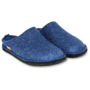 Haflinger - Soft - Hüttenschuhe Gr 43 blau