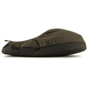 Exped - Camp Slipper - Hüttenschuhe Gr L - 43-45;M - 40-42;S - 37-39;XL - 46-47 grau;schwarz;schwarz/rot