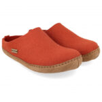 Haflinger - Emil's Toffel - Hüttenschuhe Gr 36 rot