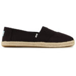 TOMS - Women's Alpargata Rope Recycled Cotton - Sneaker Gr 42 schwarz