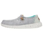 HeyDude - Women's Wendy Heathered Slub Tropical - Sneaker Gr 39 grau