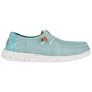 HeyDude - Women's Wendy Heathered Slub Tropical - Sneaker Gr 37 türkis