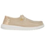 HeyDude - Women's Wendy Metallic Sparkle - Sneaker Gr 40 beige