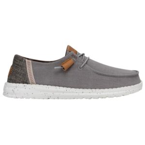 HeyDude - Women's Wendy Washed Canvas - Sneaker Gr 36 grau