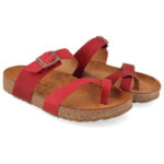 Haflinger - Women's Juno - Sandalen Gr 41 braun/rot