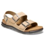 Birkenstock - Women's Milano CT LEOI - Sandalen Gr 35 - Regular;36 - Regular;37 - Regular;38 - Regular;39 - Regular;40 - Regular;41 - Regular;42 - Regular;43 - Regular beige;grau