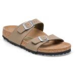 Birkenstock - Women's Sydney SYN Soft Vegan - Sandalen Gr 42 - Narrow beige