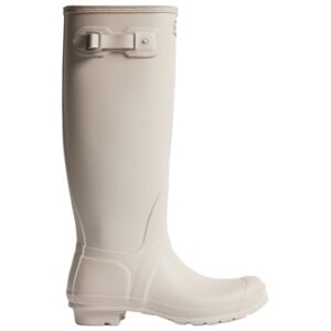 Hunter Boots - Women's Original Tall - Gummistiefel Gr 40/41 grau/beige