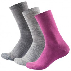 Devold - Daily Light Woman Sock 3-Pack - Multifunktionssocken Gr 36-40 grau