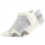 Aclima - Ankle Socks 2-Pack - Merinosocken Gr 32-35 grau/weiß