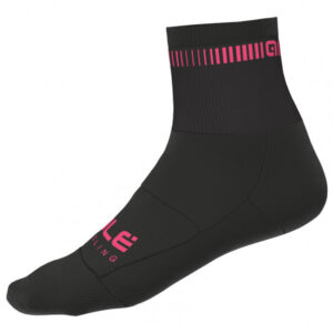 Alé - Logo Q-Skin Socks - Radsocken Gr 44-47 - L schwarz