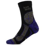 Hanwag - Hanwag Hike-Merino Socke - Wandersocken Gr 36-38;39-41;42-44;45-47 schwarz