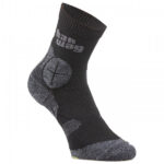 Hanwag - Hanwag Hike Socks - Wandersocken Gr 45-47 grau/schwarz