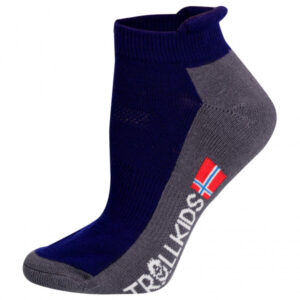 Trollkids - Kids Hiking Low Cut Socks II - Multifunktionssocken Gr 27-30 blau